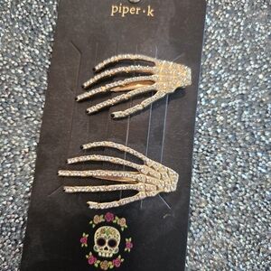 Halloween Skeleton Hair Clip